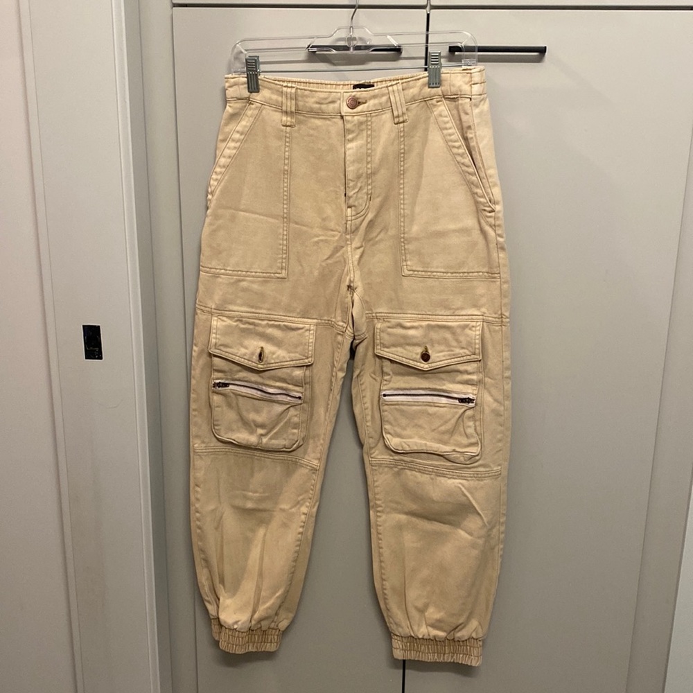 Tan cargo pants